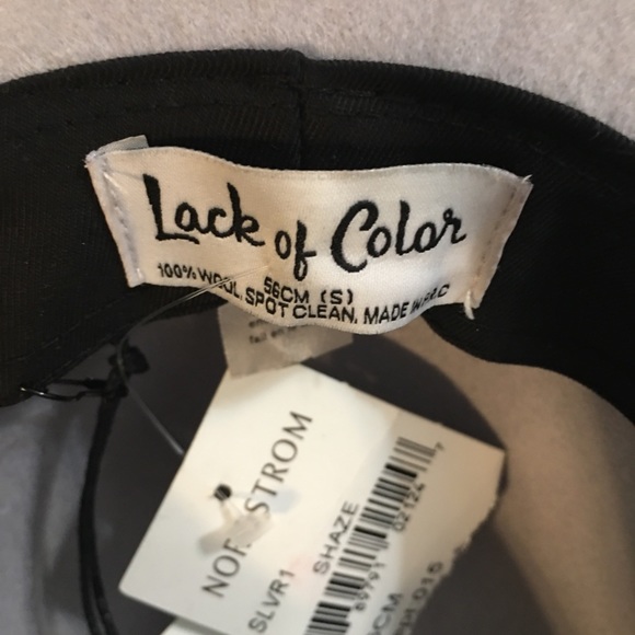 Lack of Color Silver Grey Wool Hat NWT - Picture 6 of 13